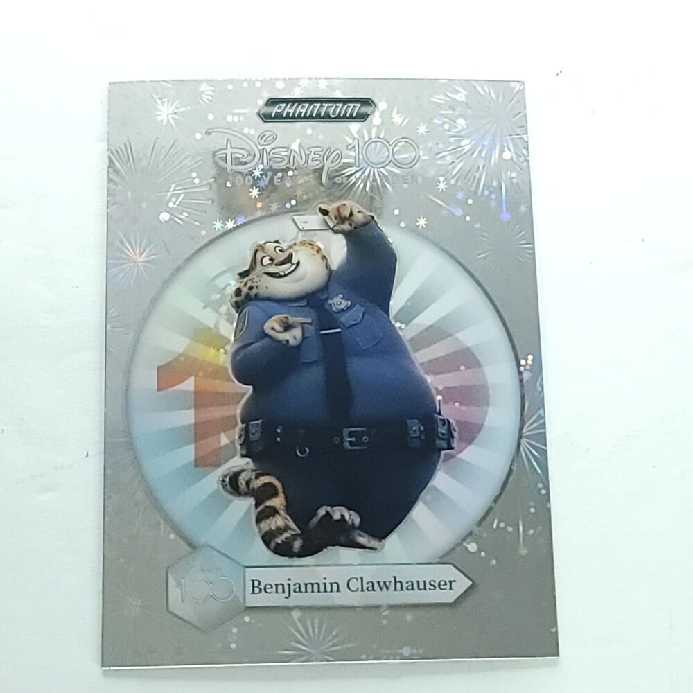 Clawhauser Kakawow Disney 100 Years of Wonder Phantom Fireworks 32/100